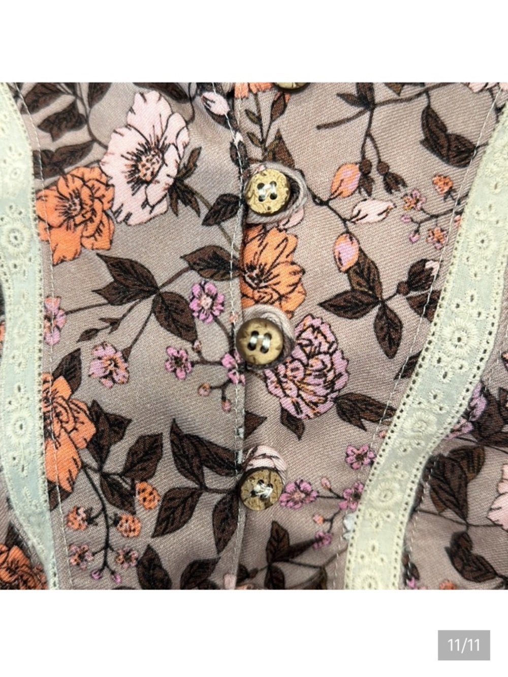 Maaji Ditsy Claire Romper Size Large